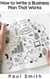 How to Write a Business Plan That Works