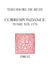 Correspondance - Tome XIX, 1578