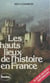 Les hauts lieux de l'histoire en France