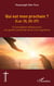 Qui est mon prochain ? (Luc 10,25-37) - Un paradigme biblique pour une gestion pastorale de la crise migratoire