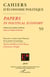 Pauvreté et misère dans l'histoire de la pensée économique