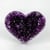 Coeur amethyste uruguay 600/700g