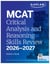 MCAT Critical Analysis and Reasoning Skills Review 2026-2027 - Online + Book