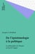 De l'épistémologie à la politique - La philosophie de l'histoire de Karl R. Popper