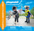 PLAYMOBIL - Policier et bandit avec accessoires - 71804 - PLAYMOBIL Duo