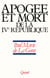 Apogée et mort de la IVe République - 1952-1958