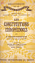 Les constitutions européennes (2). Textes des constitutions, France à Yougoslovie. Index général