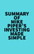 Summary of Mike Piper's Investing Made Simple