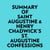 Summary of Saint Augustine & Henry Chadwick's St. Augustine Confessions