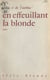 En effeuillant la blonde