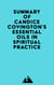 Summary of Candice Covington's Essential Oils in Spiritual Practice