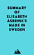 Summary of Elisabeth Åsbrink's Made in Sweden