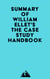 Summary of William Ellet's The Case Study Handbook