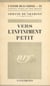 Vers l'infiniment petit