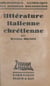Littérature italienne chrétienne