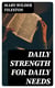 Daily Strength for Daily Needs