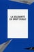 La solidarité en droit public