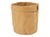 Sac en papier kraft, immitation cuir - 11x12 cm