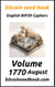 Bitcoin Seed Book English BIP39 Cyphers Volume 1770-August - Bitcoin Seed Book 1770, #8