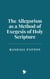 The Allegorism as a Method of Exegesis of Holy Scripture