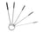 5 brosses de nettoyage pour aérographe