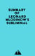Summary of Leonard Mlodinow's Subliminal