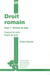 Droit romain. Tome 1 - Notions de base. Concept de droit, sujets de droit
