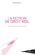 La notion de droit réel