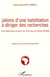 Jalons d'une habilitation à diriger des recherches - Une expérience à partir du droit issu du traité OHADA