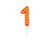 Bougie anniversaire - Chiffre 1