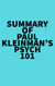 Summary of Paul Kleinman's Psych 101