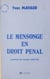 Le mensonge en droit pénal
