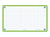 80 flashcards - 7,5 x 12,5 cm - Flash 2.0 Oxford - Petits carreaux - cadre vert