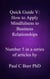 Quick Guide V - How to Apply Mindfulness to Business Relationships - Quick Guides to Business, #5