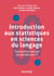 Introduction aux statistiques en sciences du langage - Traitement et analyse de données avec R