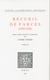 Recueil de farces (1450-1550) - TomeXI