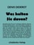 Was halten Sie davon?