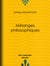 Mélanges philosophiques