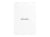 Bloc-notes - 21 x 31.5 cm - Rhodia - 160 pages lignées - Blanc