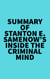 Summary of Stanton E. Samenow's Inside the Criminal Mind