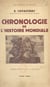 Chronologie de l'histoire mondiale