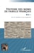 Histoire des noms de famille français - De leur formation à leur disparition