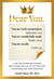Dear You...