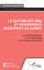 La gestion des ONG et mouvements associatifs de Guinée - Le Contrôle interne Le Contrôle légal Le Contrôle contractuel