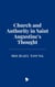 Church and Authority in Saint Augustine's Thought