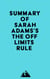 Summary of Sarah Adams's The Off Limits Rule