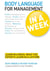Body Language for Management in a Week: Teach Yourself