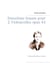 Deuxième Sonate pour 2 Violoncelles opus 43 - Edité par Micheline Cumant