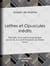 Lettres et Opuscules inédits - Précédés d'une notice biographique par son fils, le Comte Rodolphe de Maistre - Tome I