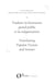Traduire la littérature grand public et la vulgarisation - Translating Popular Fiction and Science
